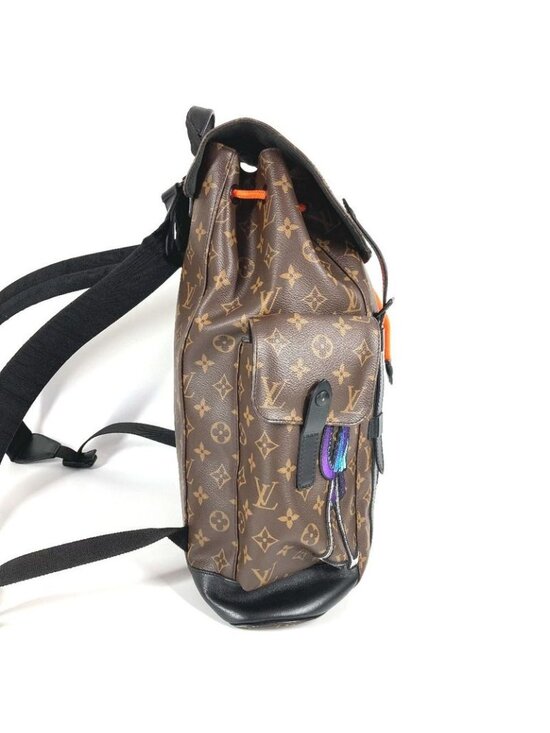 Louis Vuitton Backpack Christopher PM Canvas Brown